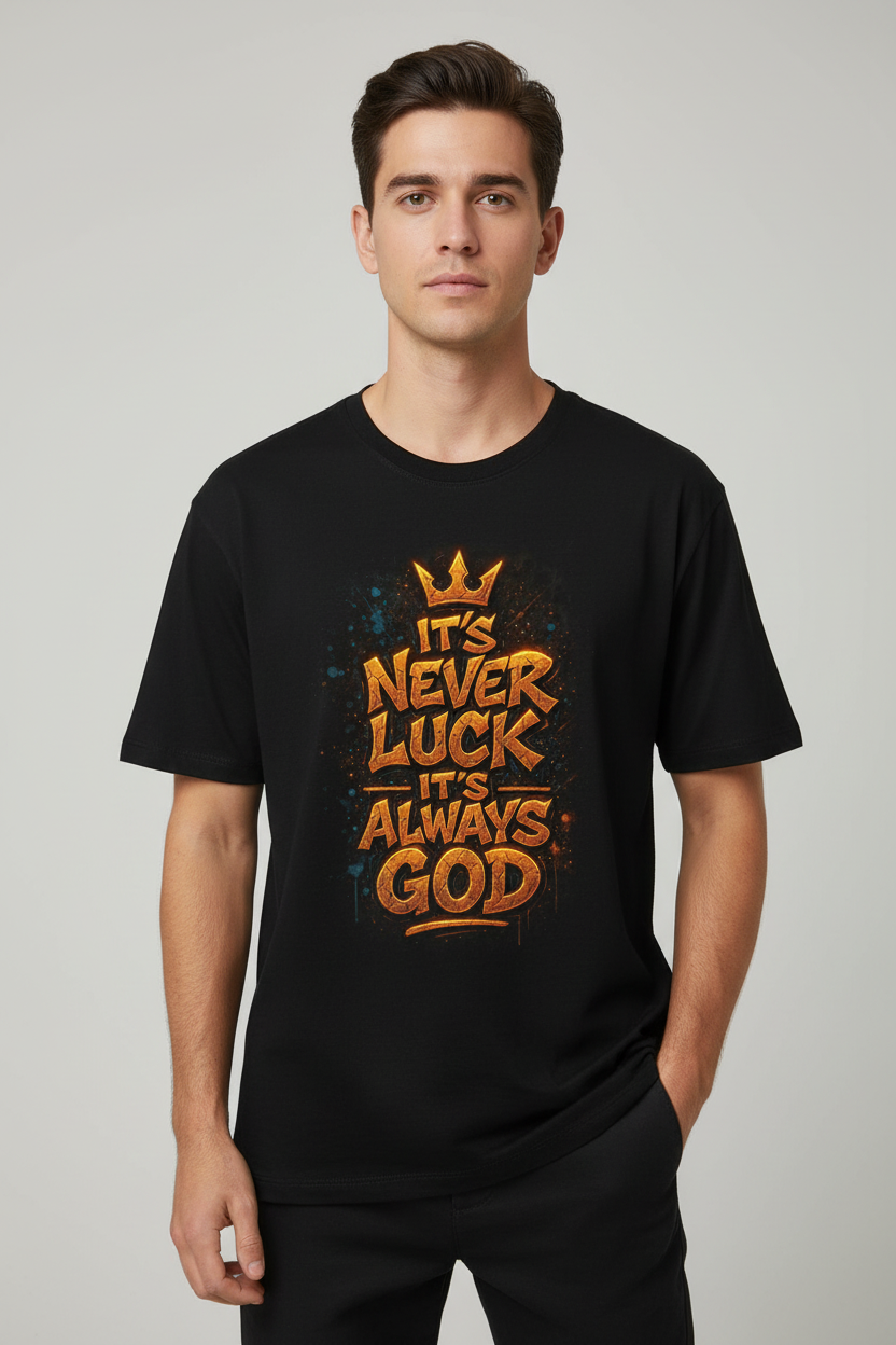 "It's Always God" - T-shirt Édition Limitée Streetwear Streetscorner