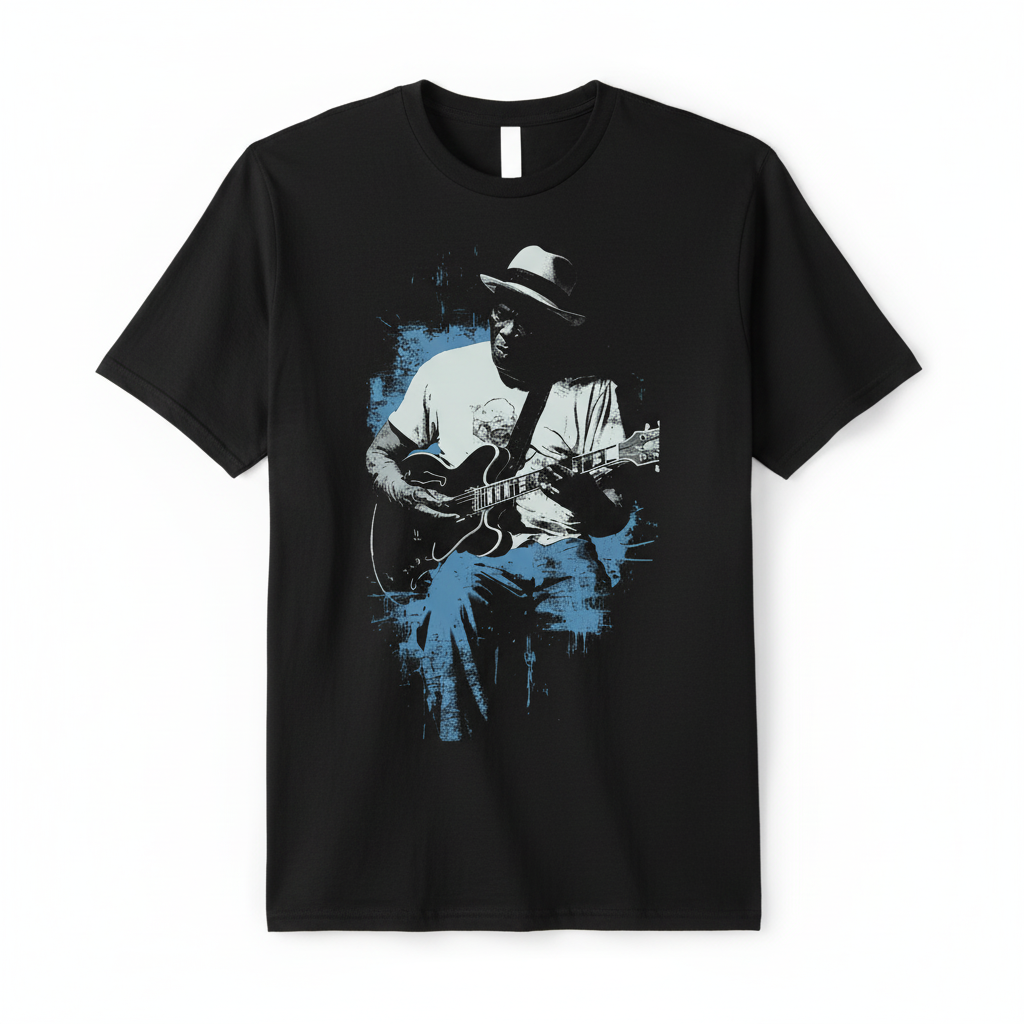 "Blues Legend" - T-shirt Art Édition Limitée Streetwear Streetscorner