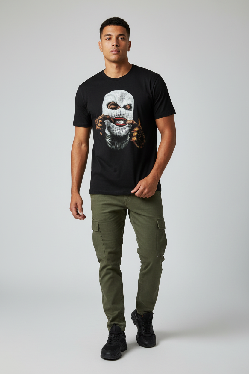 "Masked Grillz" - T-shirt Édition Limitée Streetwear Streetscorner