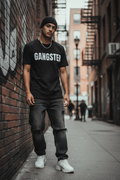T-Shirt Gangster Homme Noir - Streetwear Urbain Vintage Streetscorner