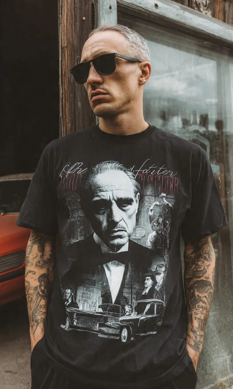 T-Shirt The Godfather - Design Culte Streetwear Streetscorner