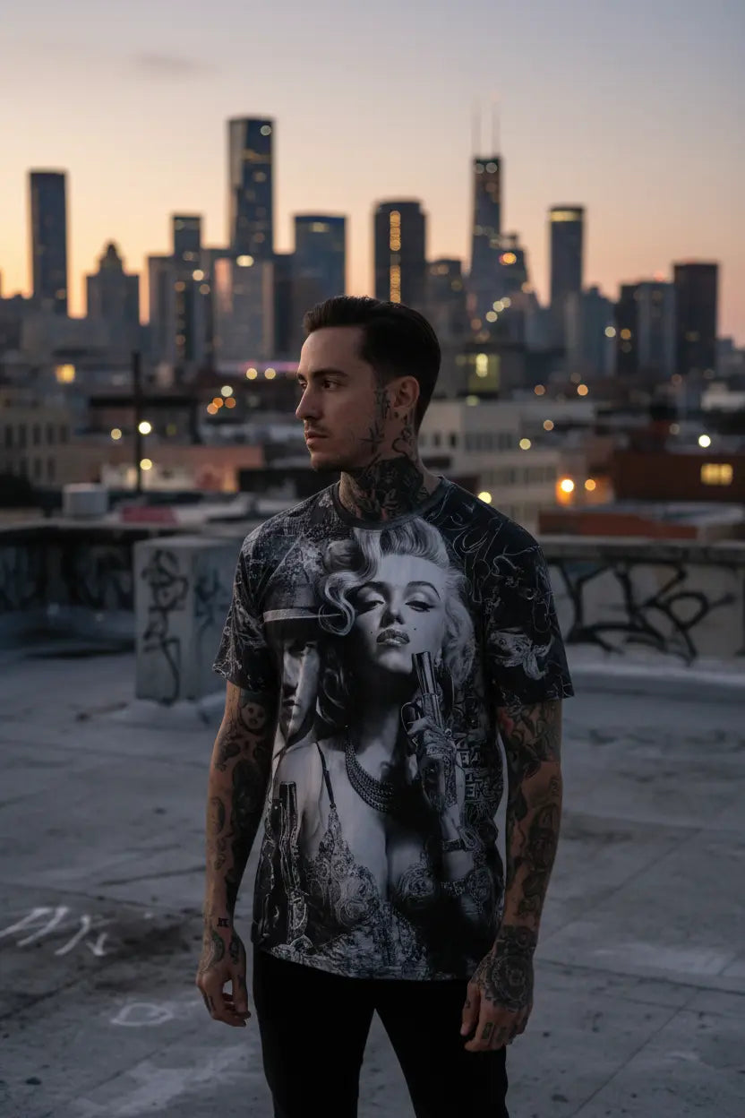 Streetscorner - Tattooed rooftop